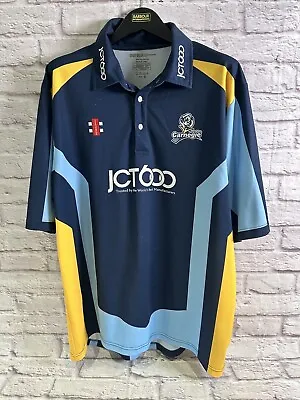 Yorkshire Carnegie Cricket Shirt XL Jersey England Camiseta Cricket Club • £19.50