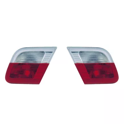 Inner Trunk Lid Tail Lights Pair Set For 99-03 BMW 3 Series E46 Coupe • $54