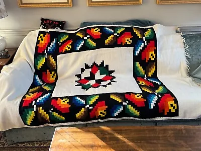 Antique Navajo Indian Blanket • $225