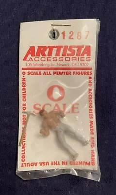 Arttista #1287 - Man With A Pick Axe - O Scale Figure - Model Trains - NEW NOS • $11.99