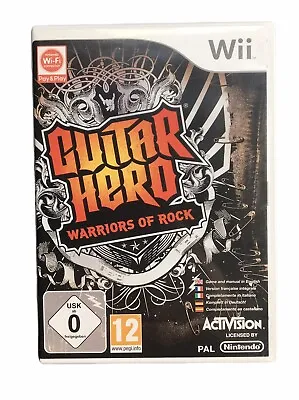 £17.99 • Buy Guitar Hero Warriors Of Rock Complete With Manual Nintendo Wii, 2010