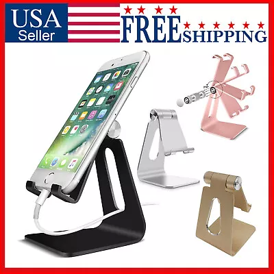 Cell Phone Tablet Switch Stand Aluminum Desk Table Holder Cradle Dock IPhone • $9.95