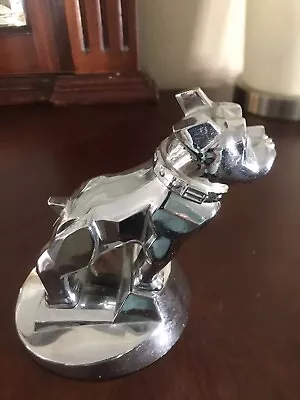 Mack Truck Chrome Bull Dog Paper Weight Patent 87931 Bulldog Mascot • $88