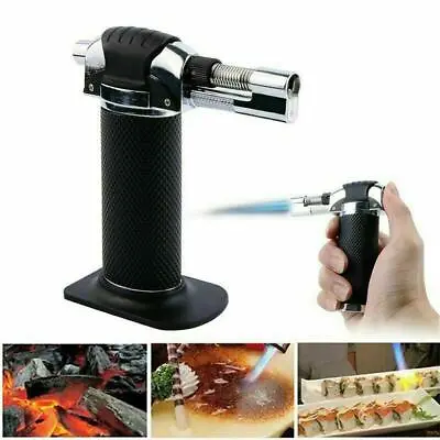 Refillable-Butane Gas Micro Blow Torch Lighter Welding Soldering Brazing Tools • £8.54