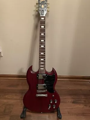 $553 • Buy Gibson 2017 SG Special T Electric Guitar Cherry Red With Soft Case