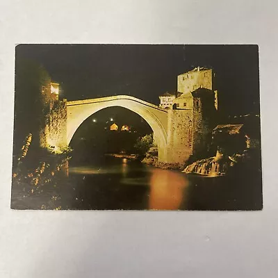 Mostar The Old Bridge Postcard  • $6.99