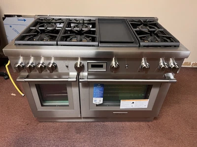 $8900 • Buy Thermador PRG486WDH Pro Harmony Professional Series Gas Range Display Model.