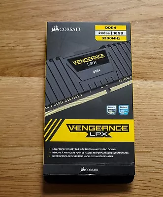 Corsair Vengeance LPX 2x8GB DDR4 DRAM 3200Mhz Memory Kit Used • £21