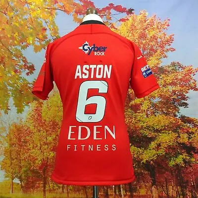 Cory Aston London Broncos Match Worn 2020 Shirt. UK Men's Size Large • £60