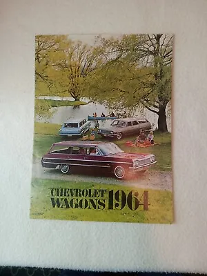 1964 Chevrolet Station Wagon Brochure Impala Chevelle Nova Orig 64 Not AReprint  • $13.45