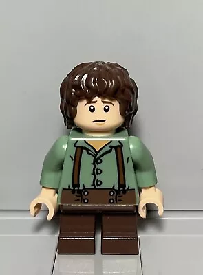 Lego Lord Of The Rings Lor002 Frodo Baggins Minifigure Sand Green Shirt 9469 • $11.03