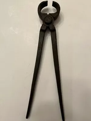 Vintage Heller Bros 13.5  Blacksmith Nippers Farrier Tool USA • $15