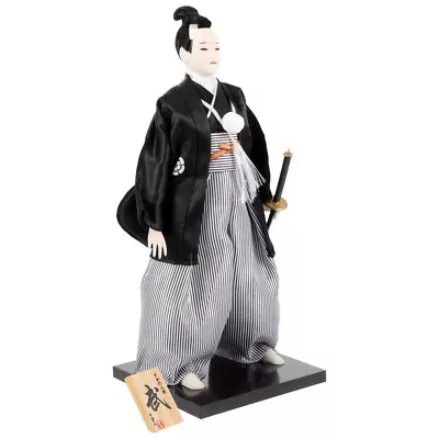  Bushido Doll Feng Shui Statue Japanese Ornaments For Home Dining Table • £22.78