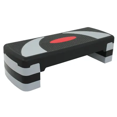 Aerobic Step Platform 31  Adjustable Exercise Workout Steppers W/Stackable Riser • $24.59
