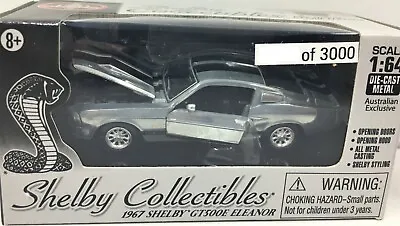 1967 Shelby GT 500 Eleanor Ford Mustang 1 Of 3000 Australian Convention Model • $29.95