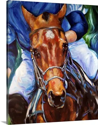 Polo Horse Original Canvas Wall Art Print Horse Home Decor • $49.99