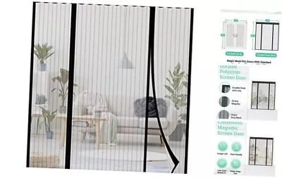  Magnetic Screen Door Mesh - Heavy Duty 74 X81 Fits Door Up To 72 W X 80 H • $52.83