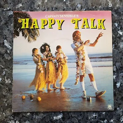 Captain Sensible - Happy Talk / It / I Can't Stand It (Demo)  (A&M - CAP 1) • £3.75