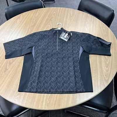 Footjoy Hydrolite SS Rain Shirt Black Marble Print 35394 Brand New With Tag • $65
