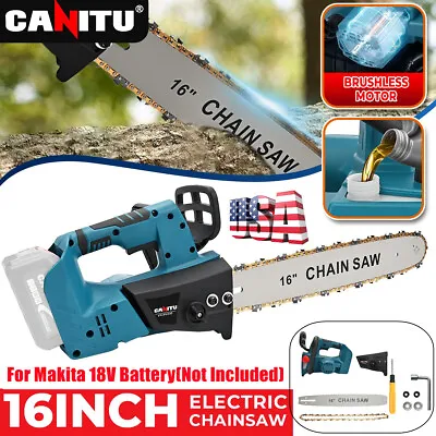 16  Chainsaw Cordless Electric Chain Saw Wood Cutter For Makita 18V NO Battery • $75.99