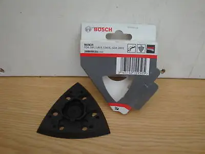 £10.30 • Buy Bosch Pda180/180e/240e Delta Sander Hook & Loop Backing Pad 2608000211