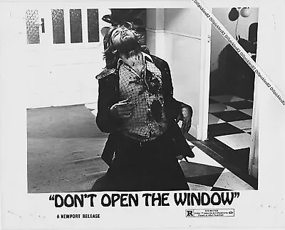 Don't Open The Window Original Still B&W Photograph JORGE GRAU Ray Lovelock 1976 • $12.50