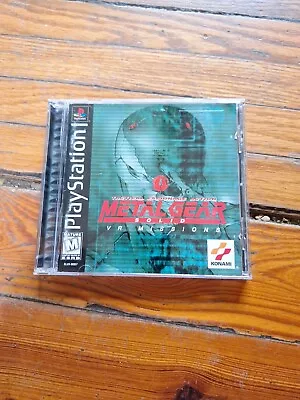 Metal Gear Solid: VR Missions Sony PlayStation 1 1999 PS1 PSX Complete CIB • $16