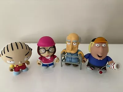 Family Guy Kidrobot Herbert Stewie Meg And Chris Figures! • $60