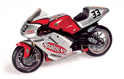 2003 Yamaha YZR M1 M.Melandri Moto GP RAB065 1/24 Scale IxoModels  • £16.01