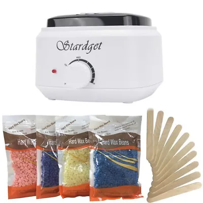 $22.99 • Buy Professional Wax Warmer Heater Hair Removal Depilatory Home Waxing Kit Beans