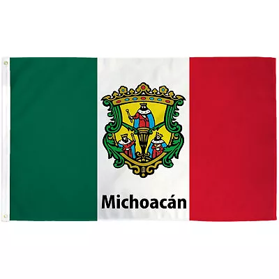 Michoacan Mexico State 3x5 Flag • $22.95