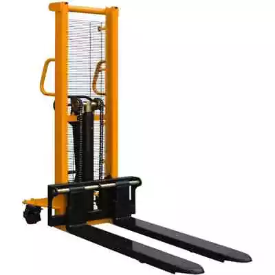 SALE! Cormak 1500KG WRHS1516 Mast Pallet Stacker With Adjustable Forks 1600mm • £950