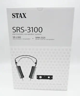 $625.50 • Buy STAX SRS-3100 SR-L300 + SRM-252S Condenser Type Ear Speaker System Japan New