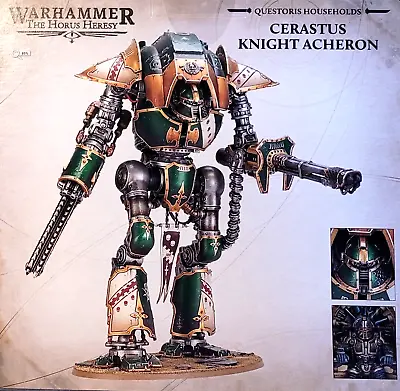 Cerastus Acheron Knight Titan NO BOX / SHEET Horus Heresy Imperial Warhammer 40K • $278.15