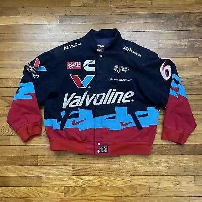 90’s Vintage Jeff Hamilton NASCAR Valvoline Mark Martin Racing Jacket Size 2XL • $150