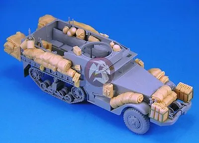Legend 1/35 US M3A1 Half-track Stowage And Accessories Set WWII [Resin] LF1190 • $49.95
