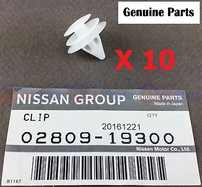 GENUINE Micra K13 Murano Z51 X Trail T30 T31 Front Door Trim Panel Clip  X10 • $33.47