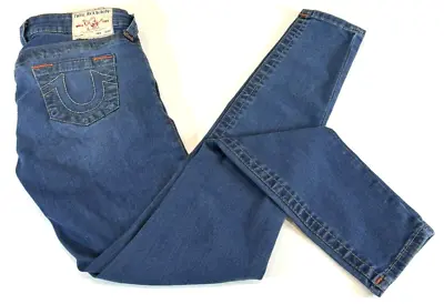 True Religion Women's Jeans Halle Mid Rise Super Skinny - Size 25 - EUC • $29.99