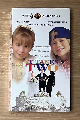 It Takes Two SEALED VHS Tape NOS Ashley Olsen Mary-Kate Olsen Kirstie Alley • $12