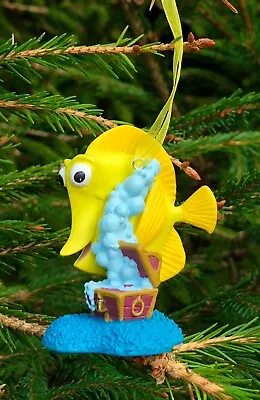 Disney Store Finding Nemo Bubbles The Yellow Tang Fish Xmas Tree 🎄 Decoration • £9.99