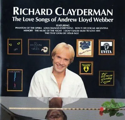 Richard Clayderman : Love Songs Of Andrew Lloyd Webber - Rich CD Amazing Value • £2.21