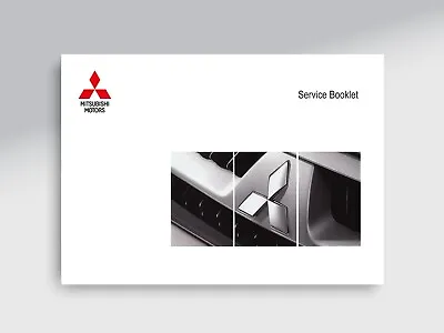 MITSUBISHI L200 Service History Book-Manual Suitable For All Models. • $12.57