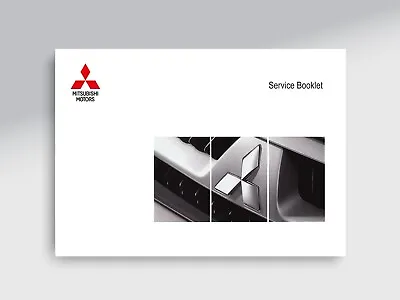 MITSUBISHI Shogun Service History Book-Manual Suitable For All Models • $12.38