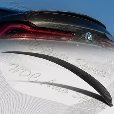 For 2015-2019 BMW F16 X6 P-Style Real Carbon Fiber Rear Trunk Lid Spoiler Wing • $122.99