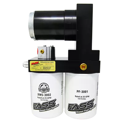 FASS For 92-00 GM Silverado/Sierra 2500 And 3500 6.5L 100GPH Diesel Fuel Pump • $625.05