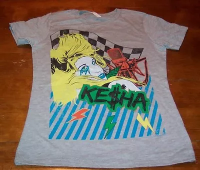 £19.66 • Buy WOMEN'S TEEN JUNIORS KE$HA T-shirt LARGE NEW Kesha