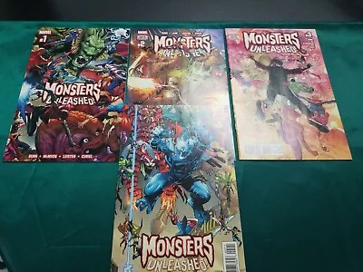 Monsters Unleashed #12 3 5 Lot (2017) NM Marvel Comics Steve McNiven LOT SET • $15.95