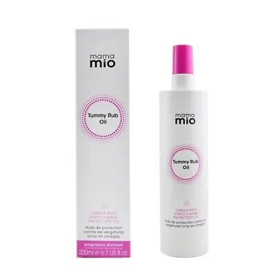 Mama Mio Pregnancy Tummy Rub Oil Super Size 6.7 Oz • $44.99