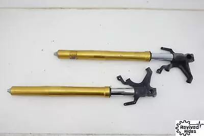 2009-2014 Yamaha YZF-R1 Front Forks Shock Suspension Set Pair Forks Damage Left  • $249.99