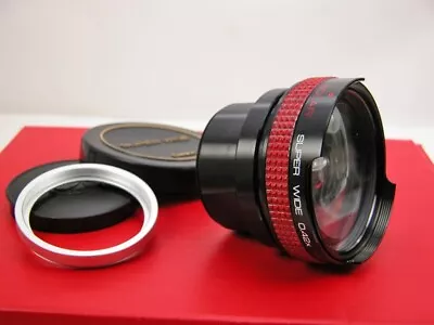 Amazing WIDE ANGLE LENS For Canon Auto Zoom 814 Super 8 Movie Camera • $129.95